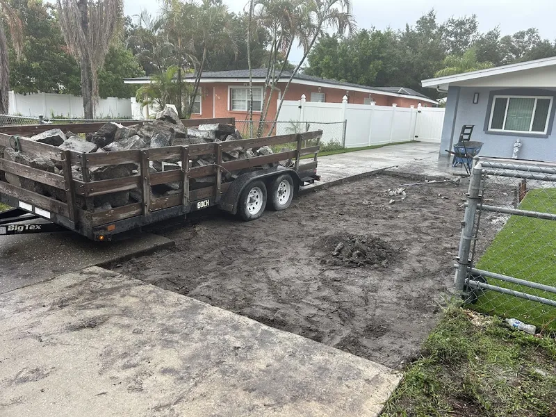 5-star Google review for residential concrete work